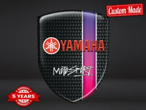 Yamaha Adesivo Cupola Stile Esclusivo Lusso Etichette